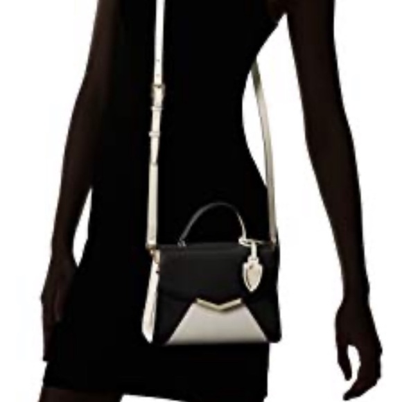 Black & White AVA byTime’s Arrow Handbag/Crossbody - Picture 6 of 8